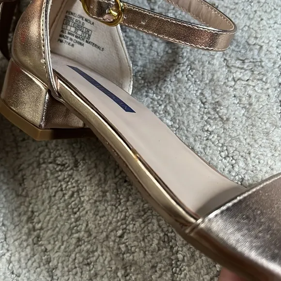 NEW KIDS GIRLS STUART WEITZMAN SHOES PENELOPE NOLA IN ROSE GOLD