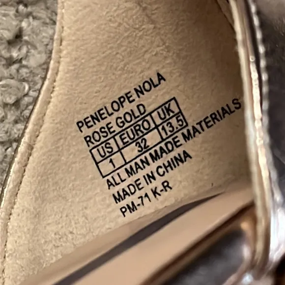 NEW KIDS GIRLS STUART WEITZMAN SHOES PENELOPE NOLA IN ROSE GOLD