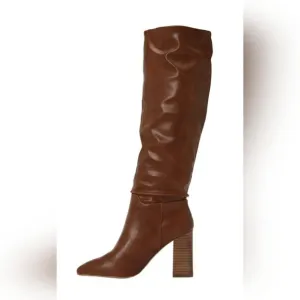 New Madden Girl Pointed Toe Knee High Boots 9.5