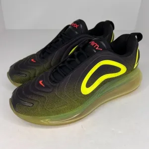 Nike Air Max 720 Mens AO2924-008 Black/Volt-Bright Burst Size 9 Athletic Shoes