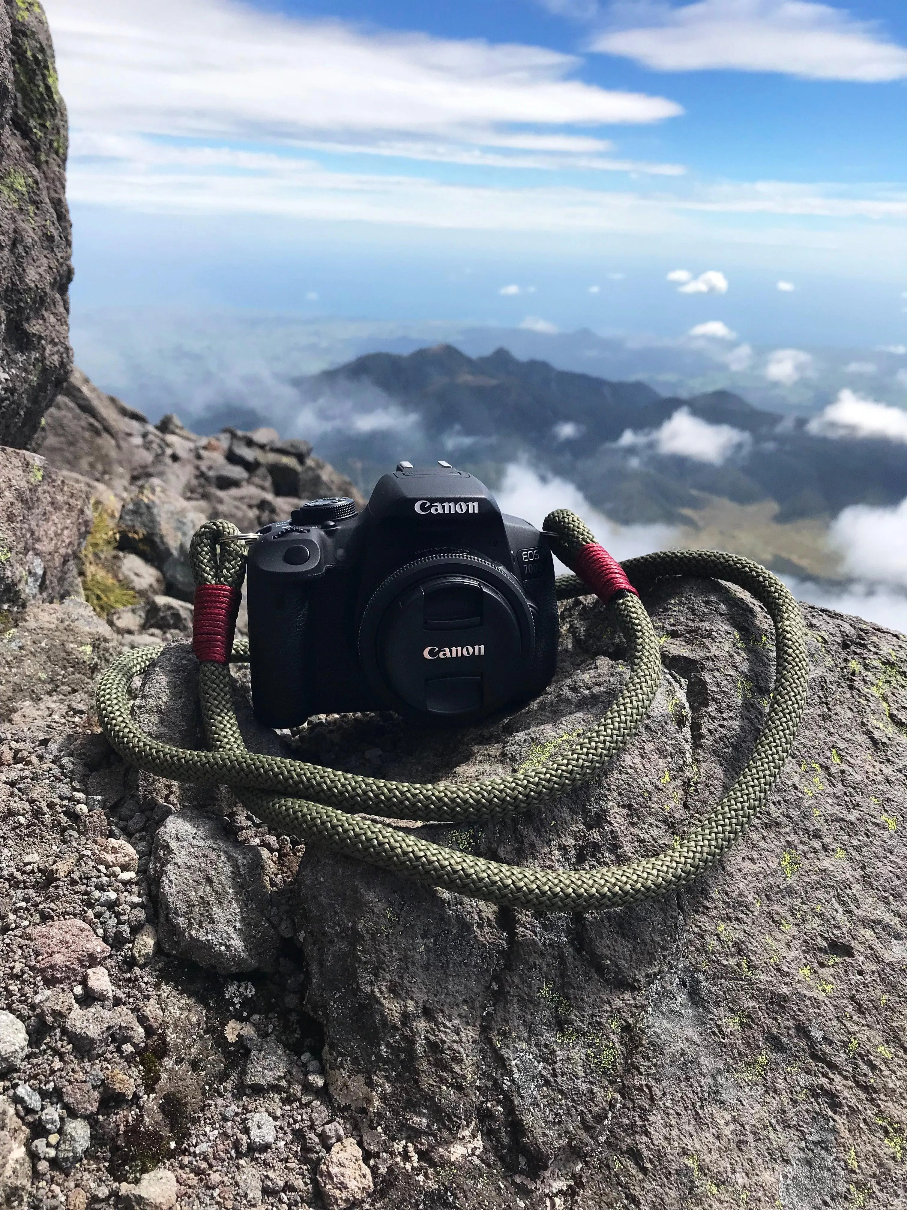 Olive Green Camera Strap