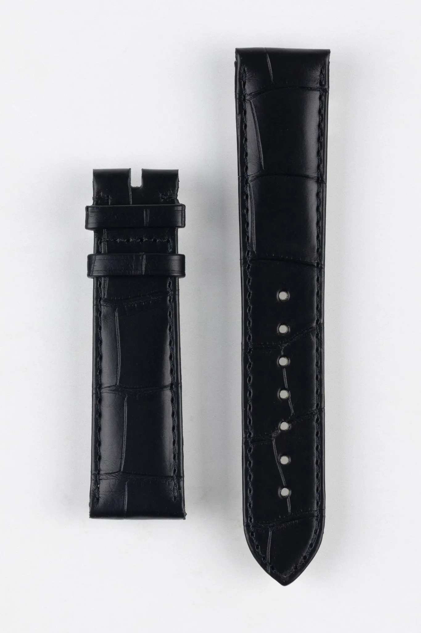 OMEGA Genuine Alligator 20mm Watch Strap in BLACK – 98000413