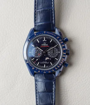 Omega Speedmaster Moonphase Blue Ceramic Aventurine 304.93.44.52.03.002