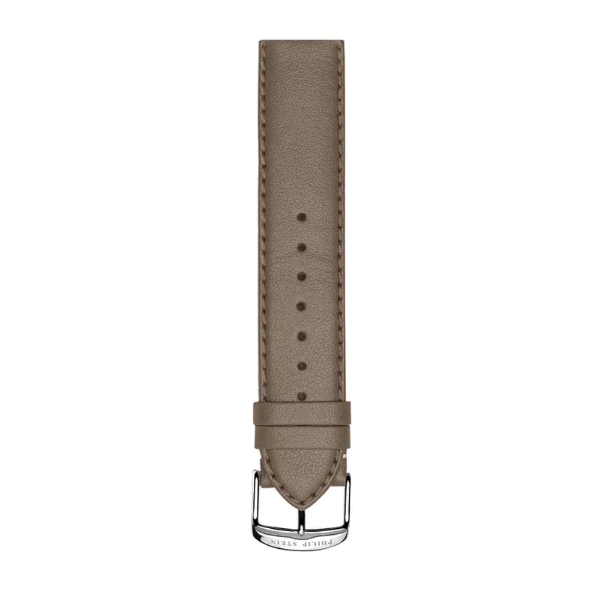 PHILIP STEIN Signature Taupe Apple-peel Strap Size 1