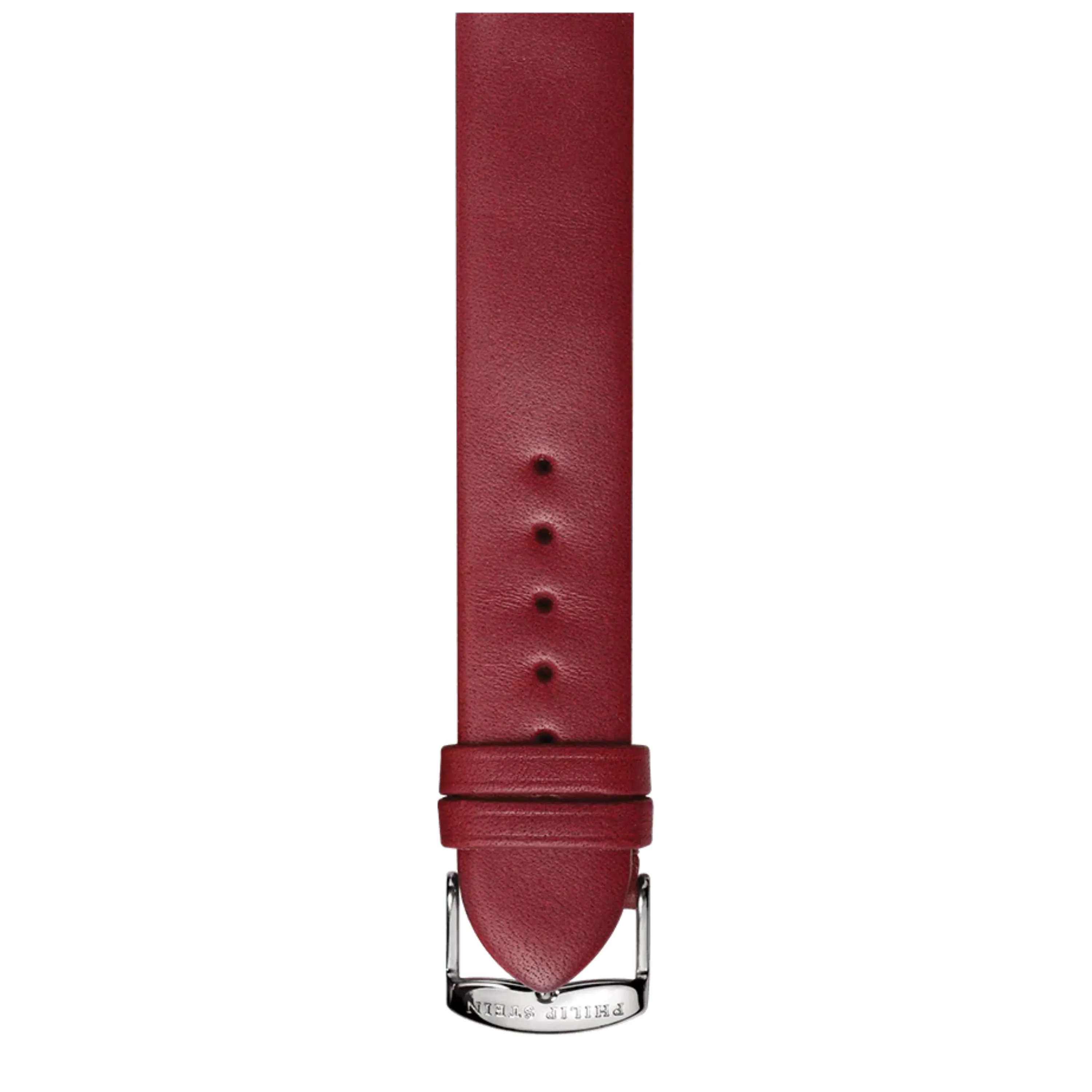 PHILIP STEIN Signature Wine Italian Calf-leather Strap Size 1