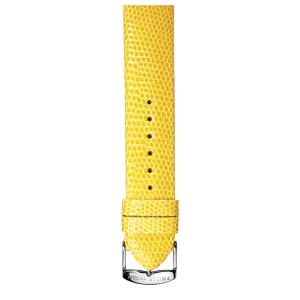 PHILIP STEIN Signature Yellow Calf Lizard-print Strap Size 1