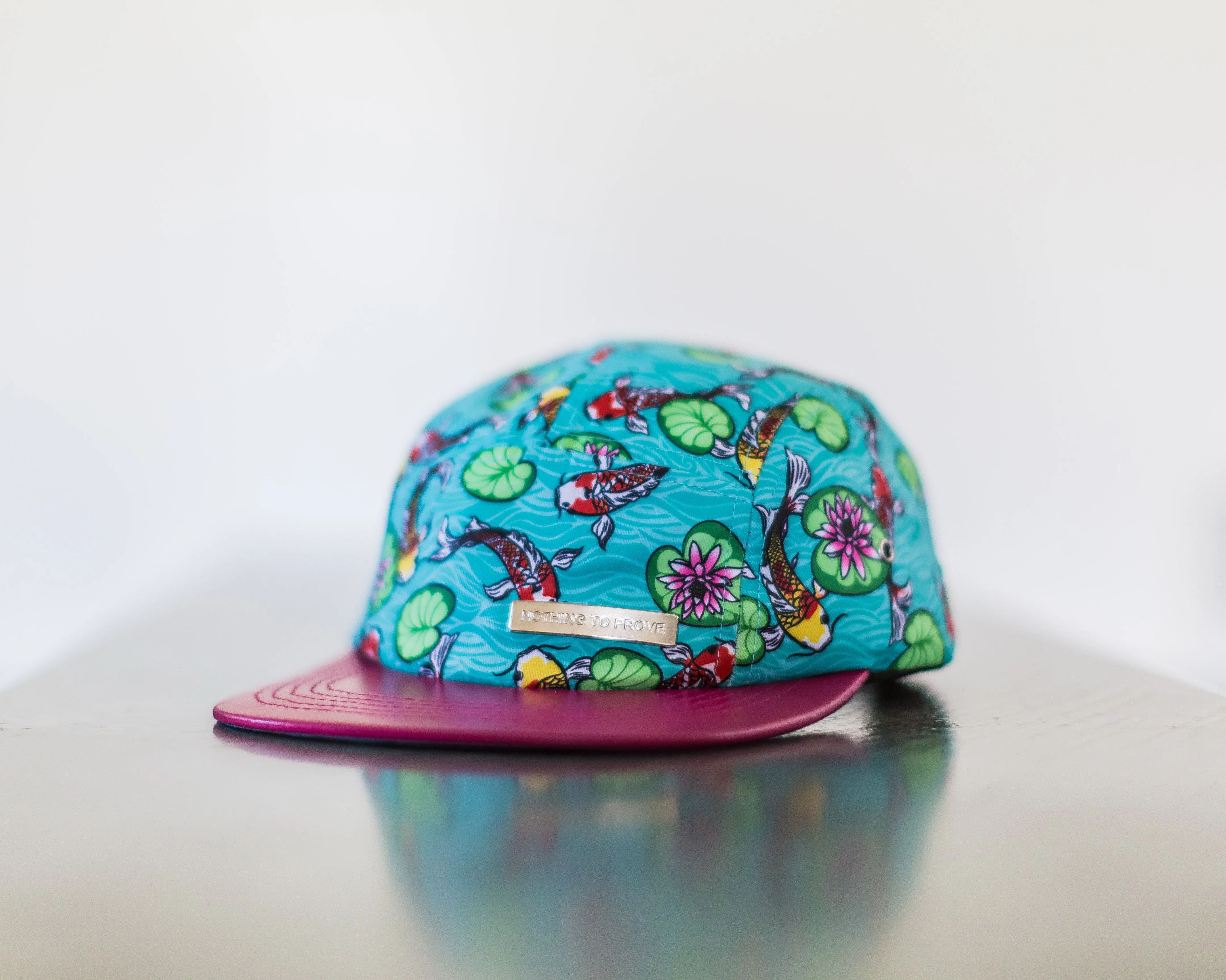Play it Koi 5 panel hat