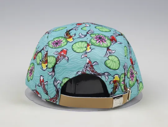 Play it Koi 5 panel hat