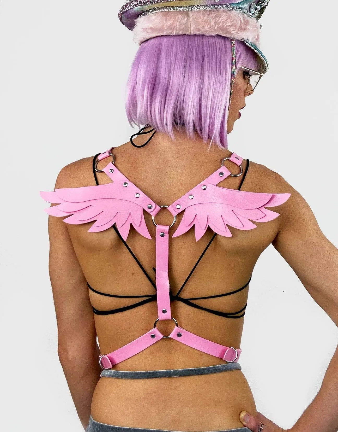 Pretty Fly Harness in Pink