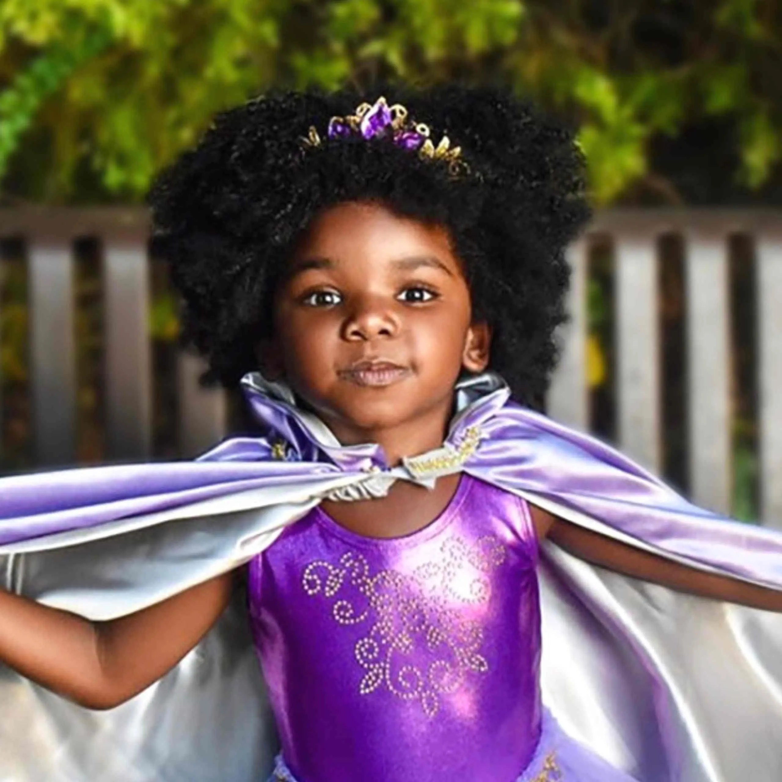 Pure Radiance Princess Crown - Purple