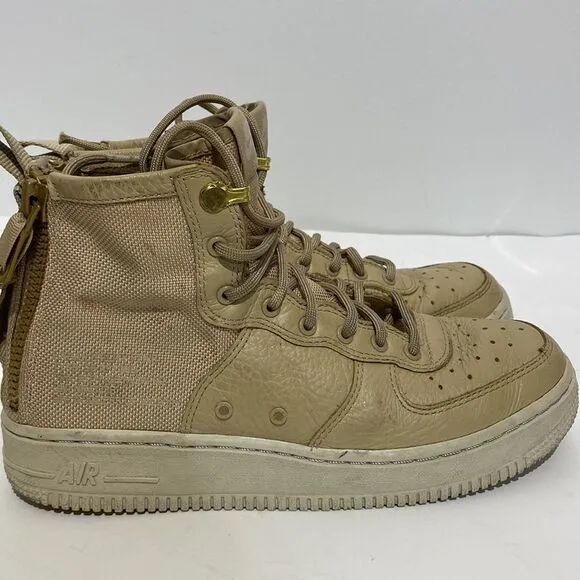 Riccardo Tisci x Nike Mushroom SF Air Force 1 Mid Utility Sneakerboot Size 5.5