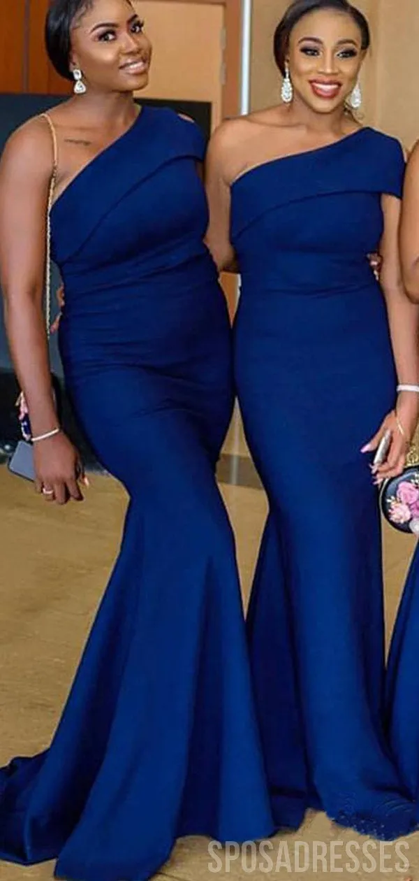 Royal Blue Mermaid Bridesmaid Dresses Online, Cheap Bridesmaids Dresses, WG753