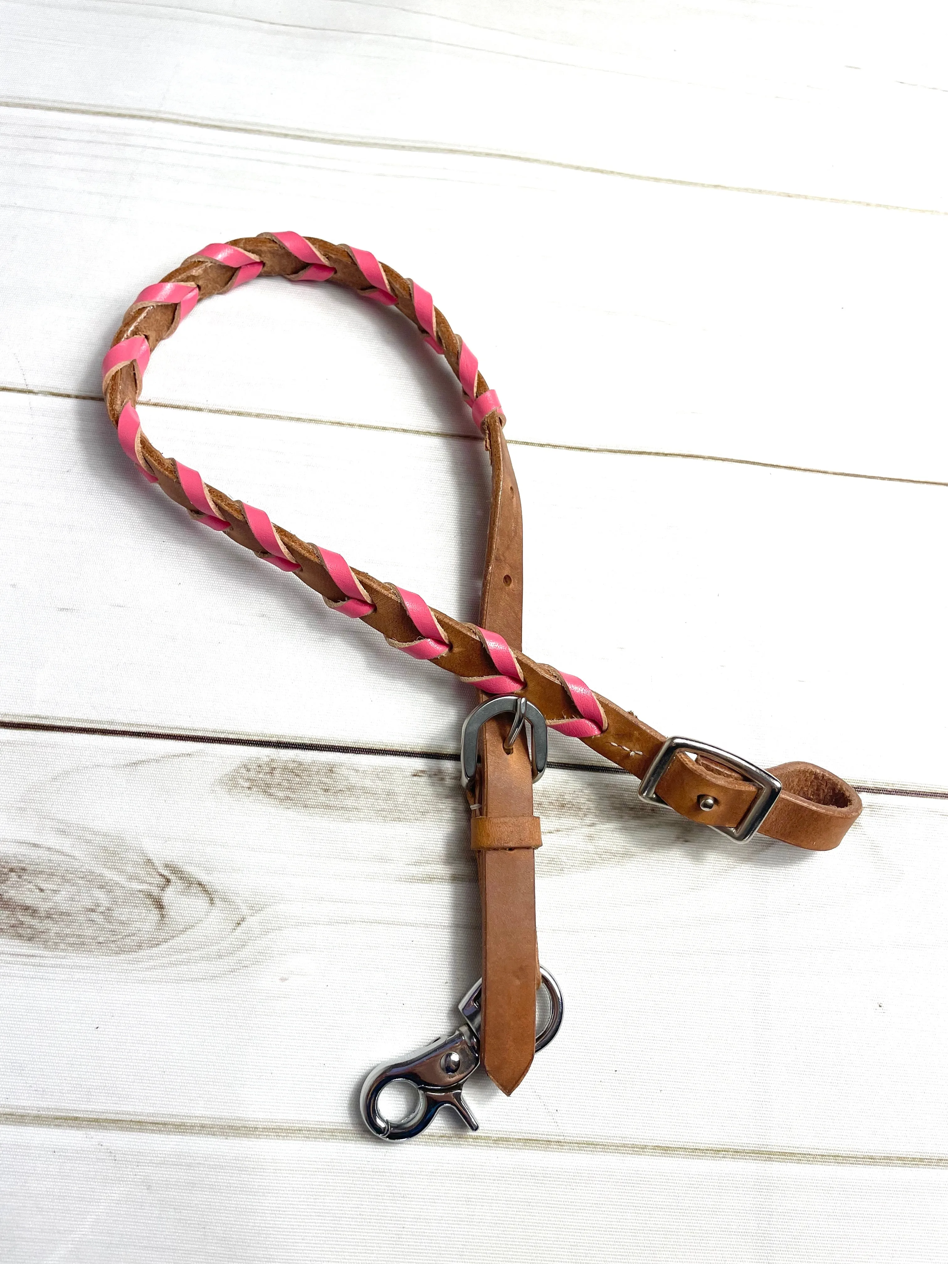 SALE! Leather Laced Wither Strap
