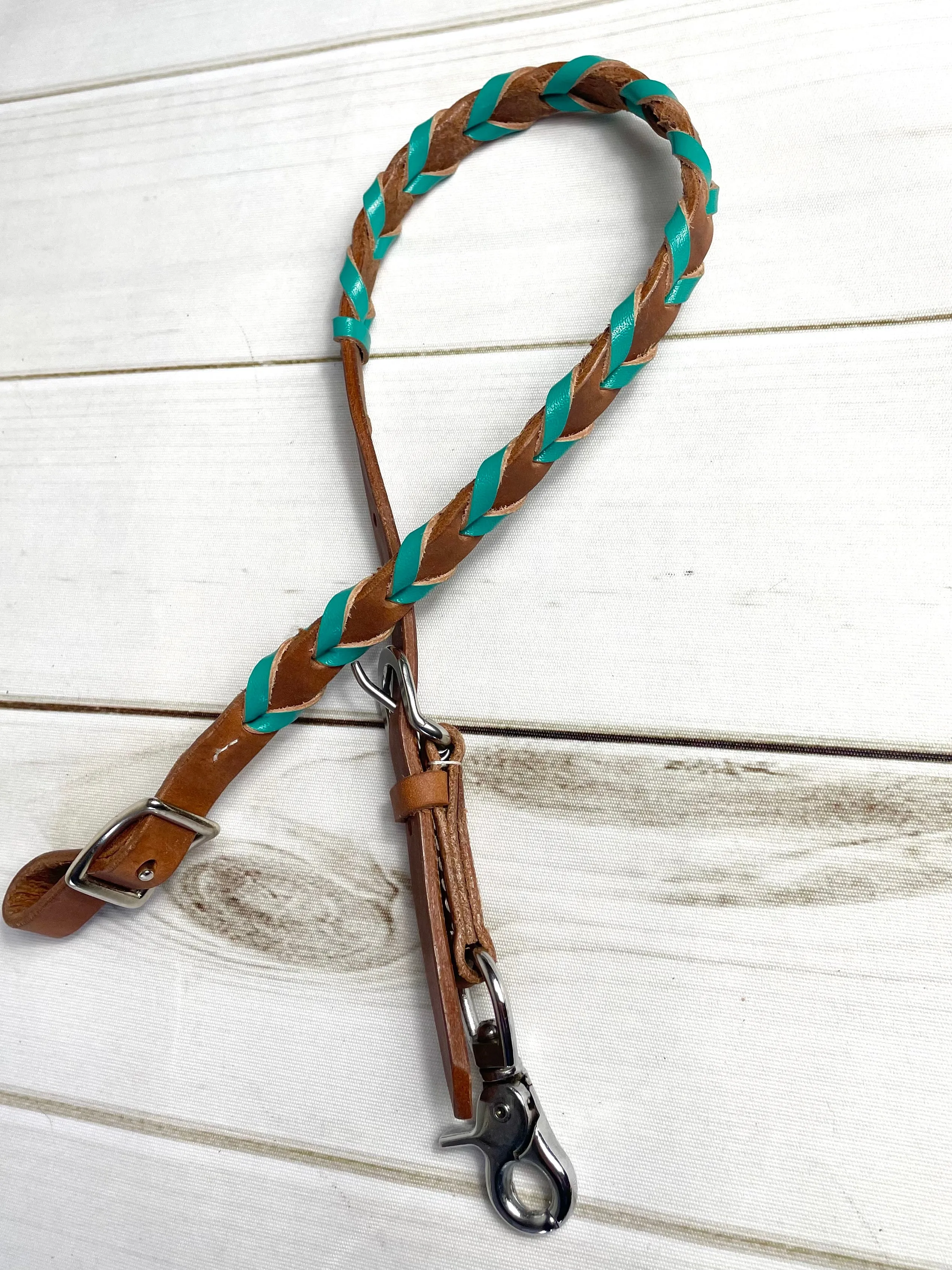 SALE! Leather Laced Wither Strap