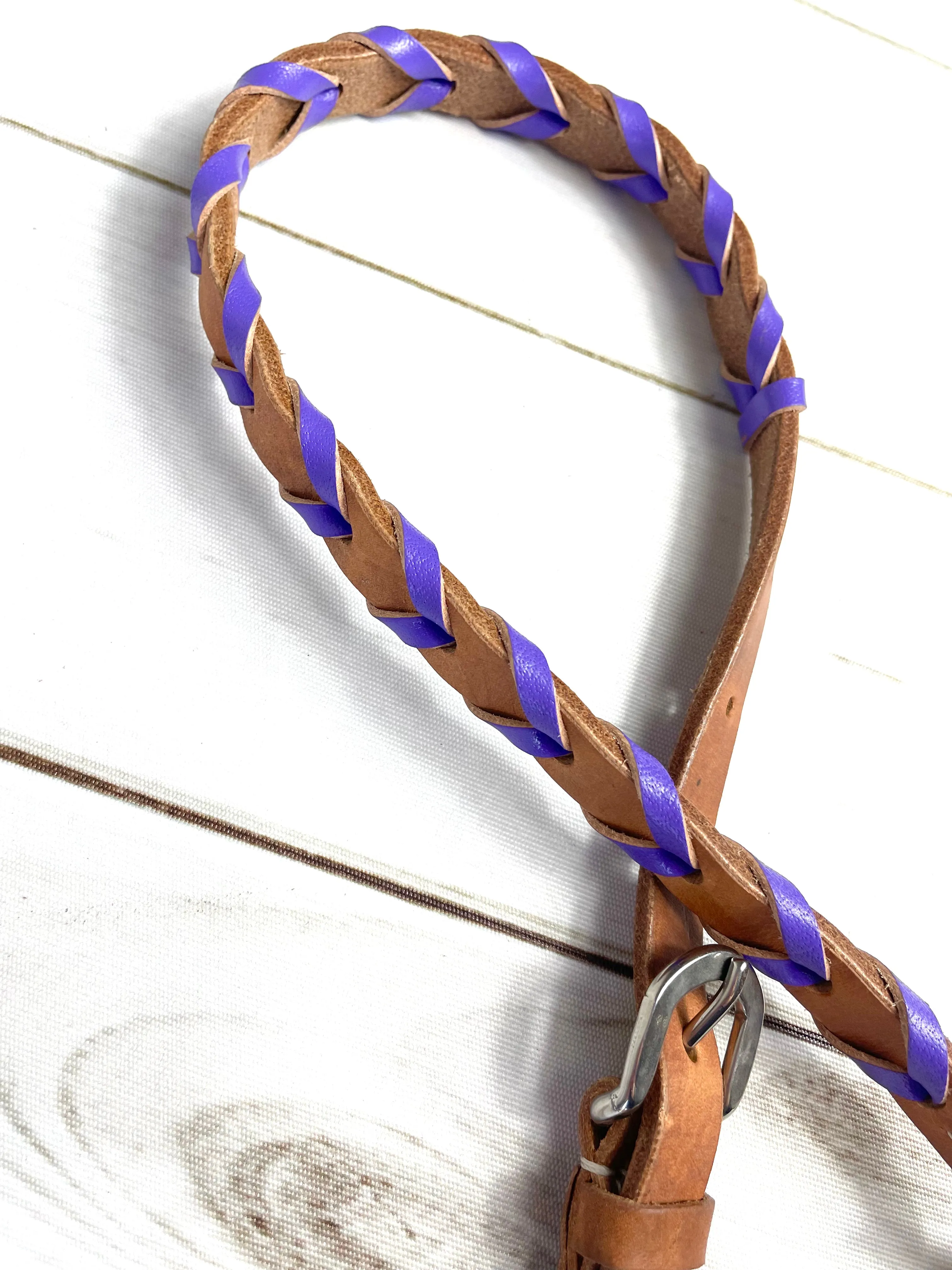 SALE! Leather Laced Wither Strap