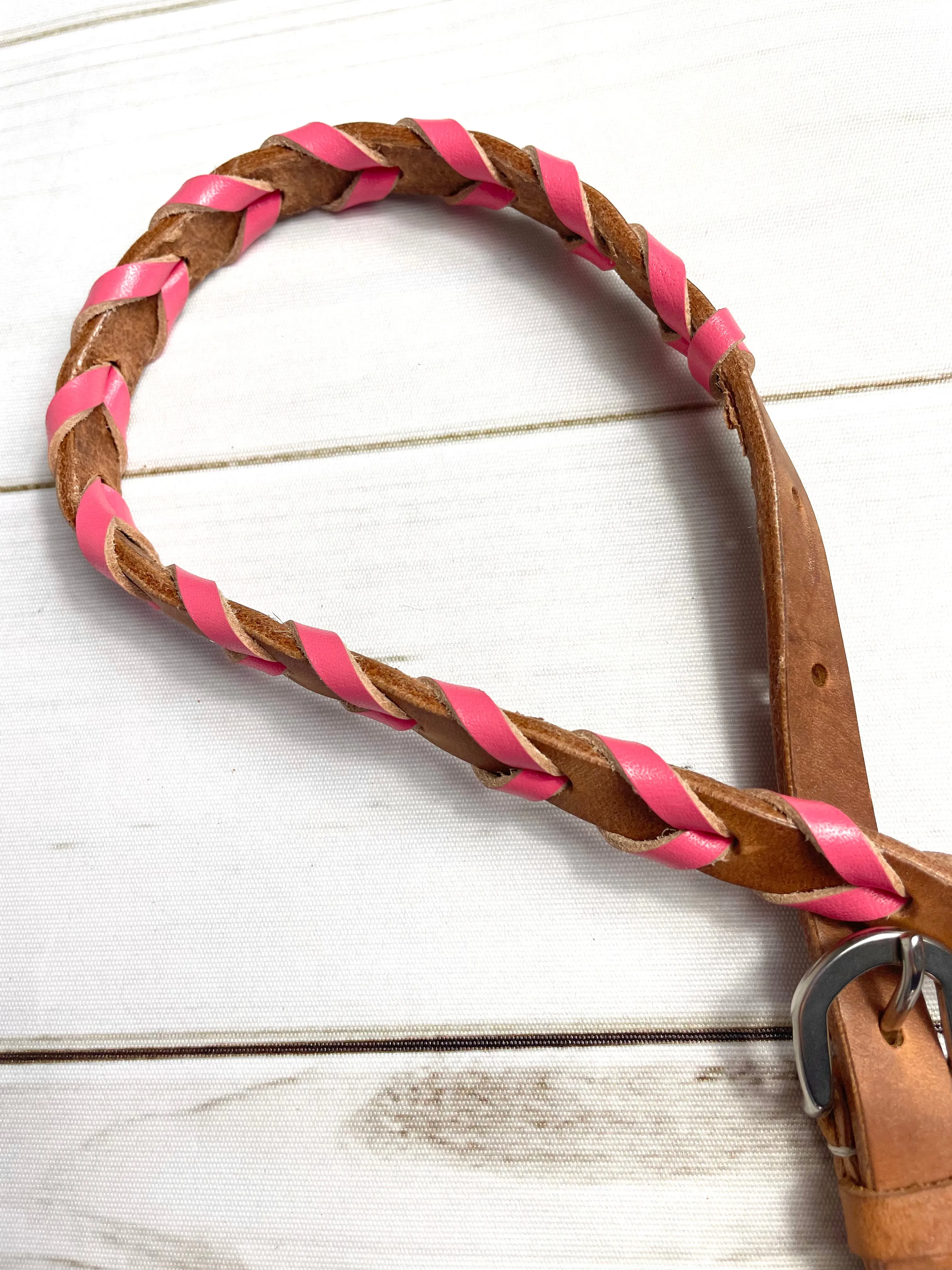 SALE! Leather Laced Wither Strap