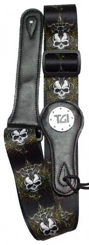 Skull Celtic Cross Guitar Strap - TGI