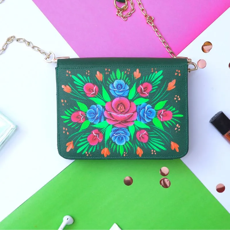 Sparrow Green Clutch