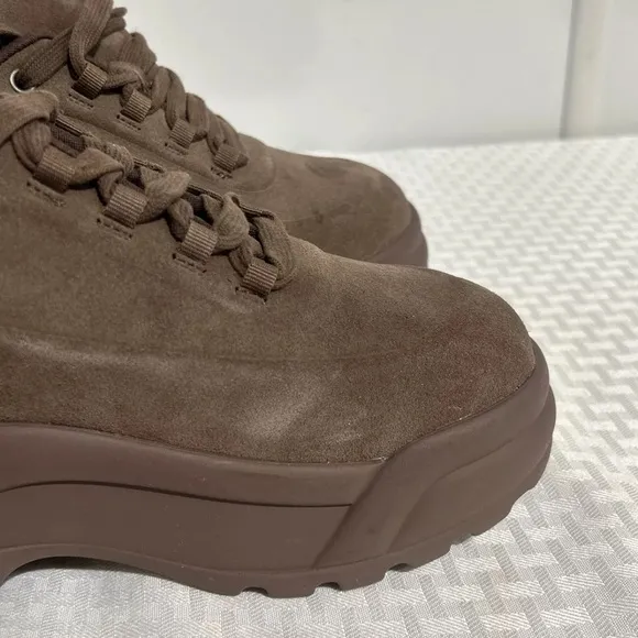 Steve Madden BRIGGS Lace Up Sneakers  Chunky Platform Size 9.5M. NEW W/O BOX