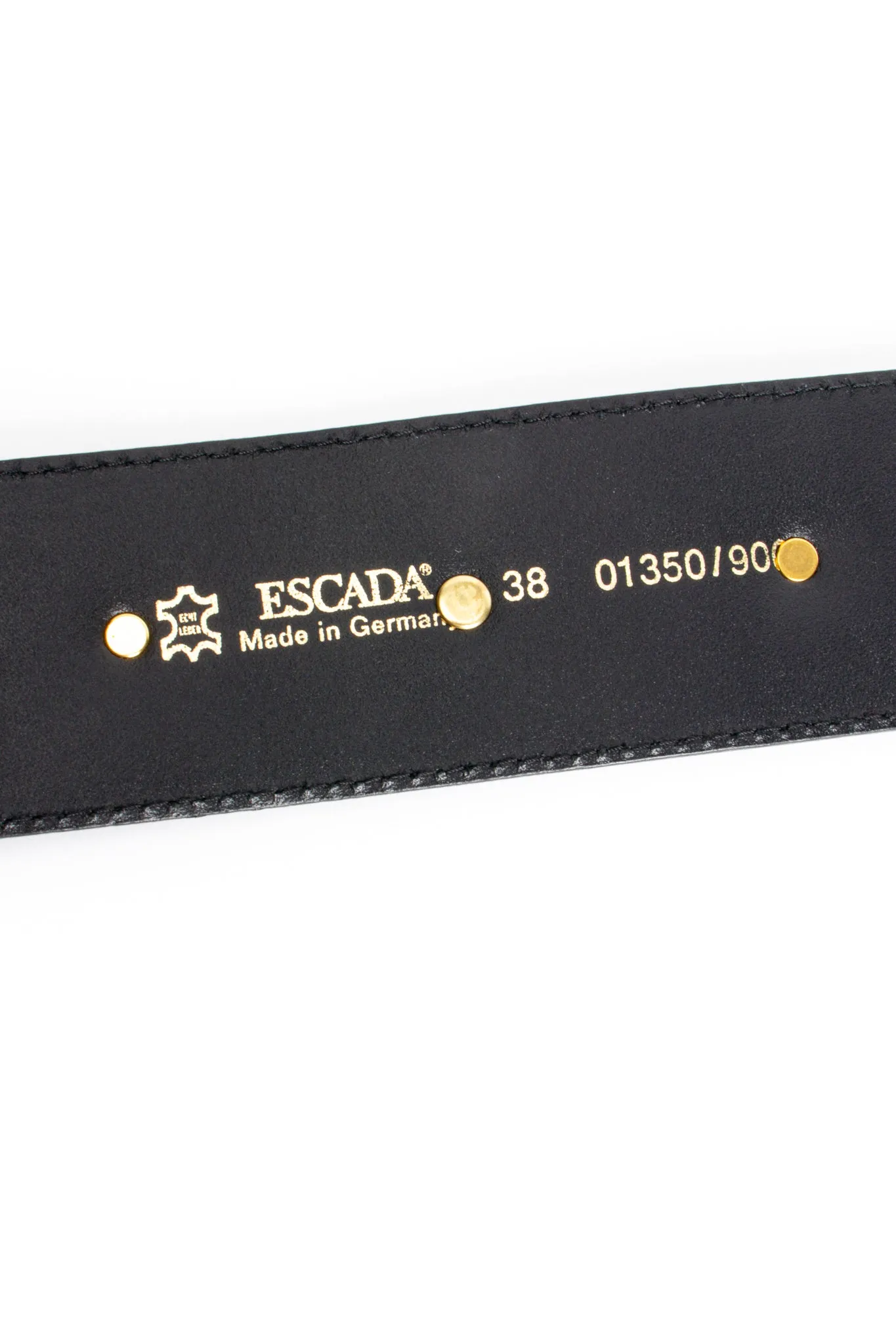 Studded Sun Leather Belt