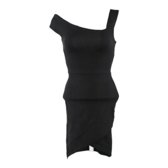 Superdown Fallon Asymmetrical Mini Dress Size XXS