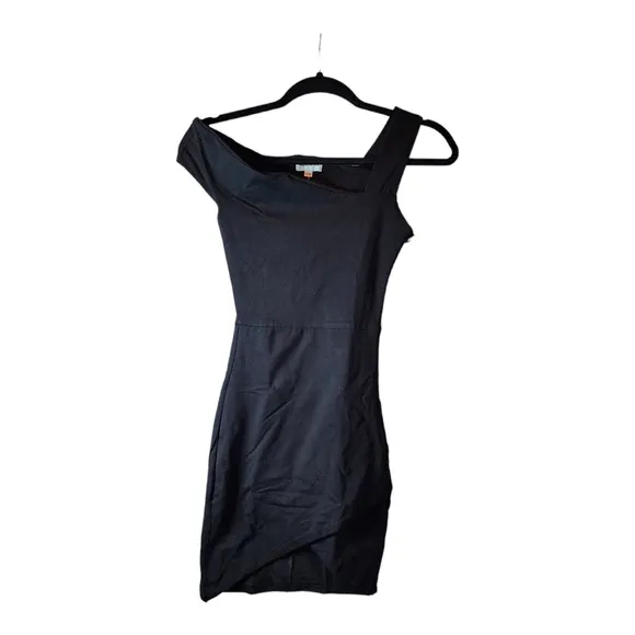 Superdown Fallon Asymmetrical Mini Dress Size XXS