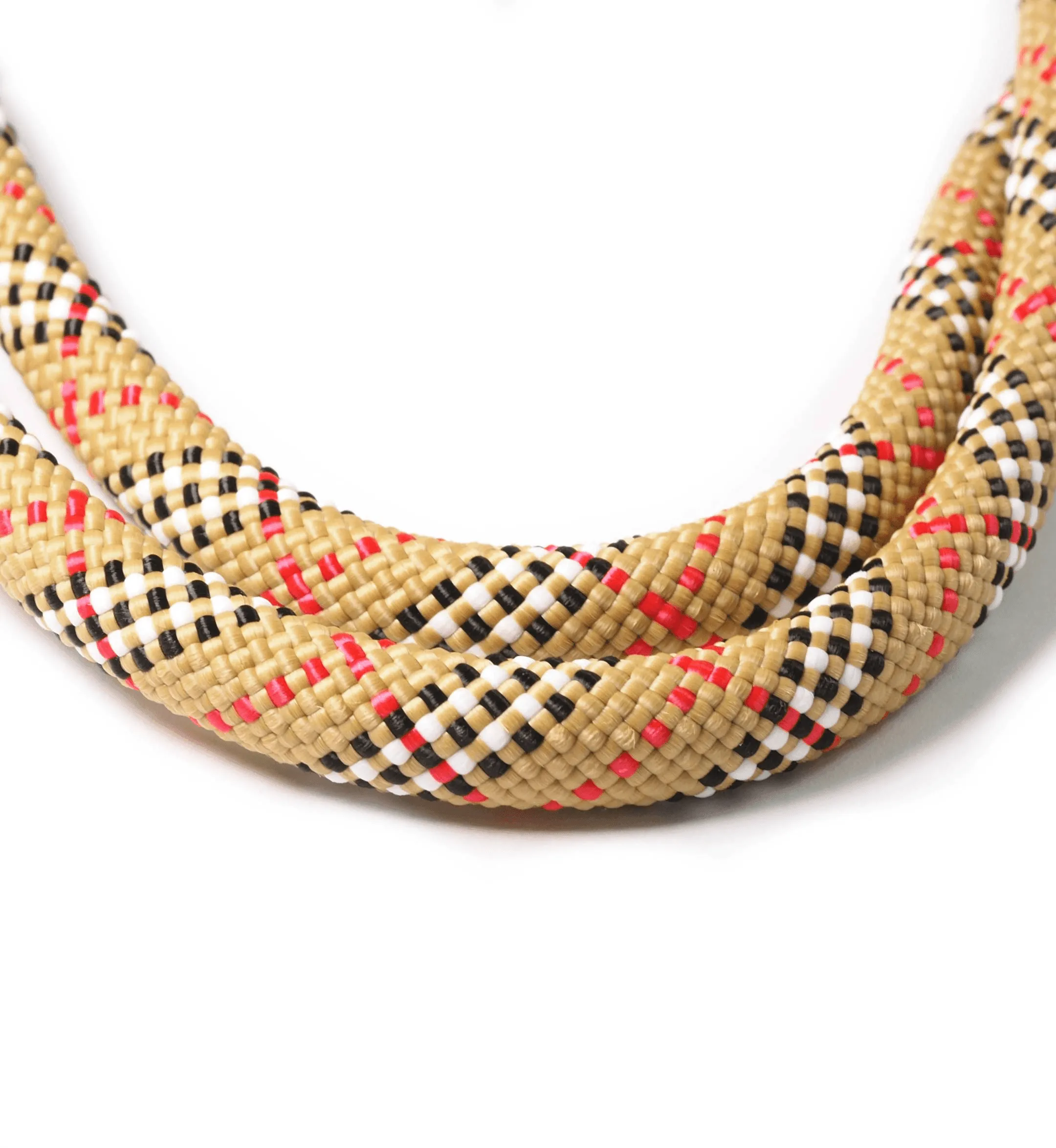 Tartan Beige Dog Leash