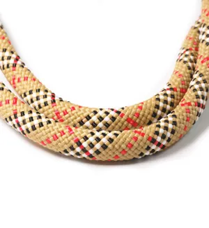 Tartan Beige Dog Leash