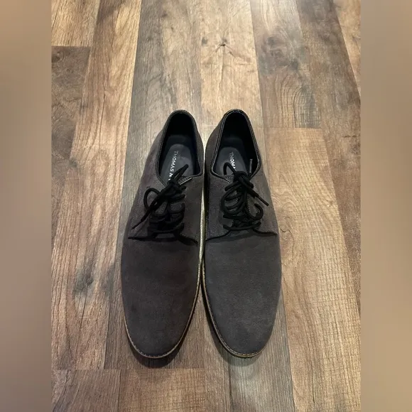 Thomas &amp; Vine Suede Lace Up Dress Shoes sz 10.5