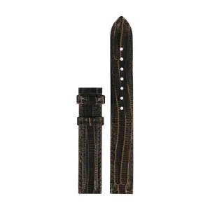 Tissot 14mm T-Wave Brown Leather Strap without Buckle