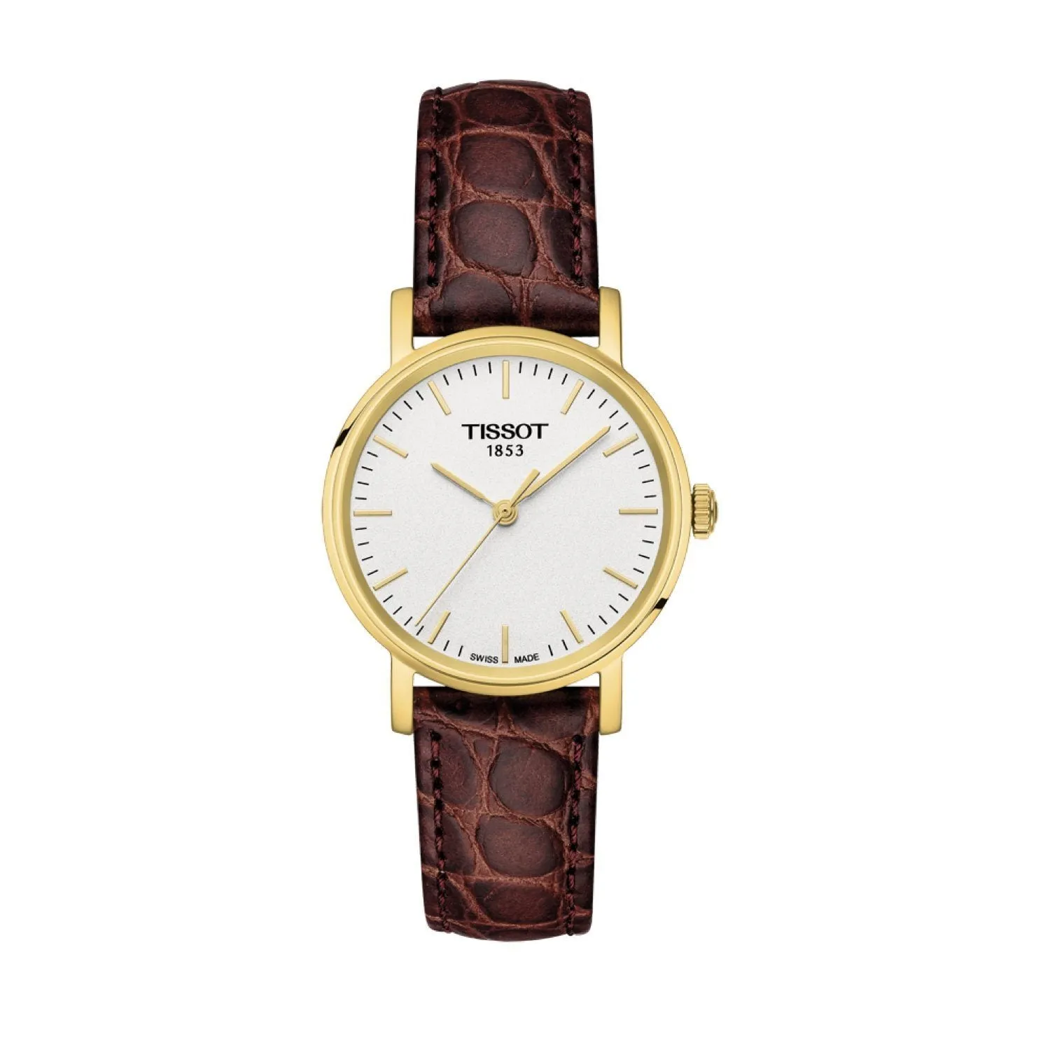 Tissot 15mm Every Time Brown Leather Strap