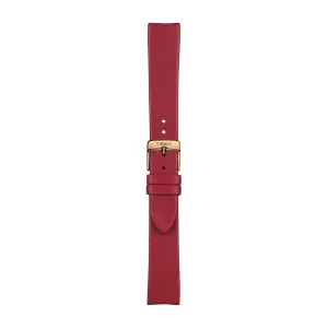 Tissot 16mm Bella Ora Red Leather Strap
