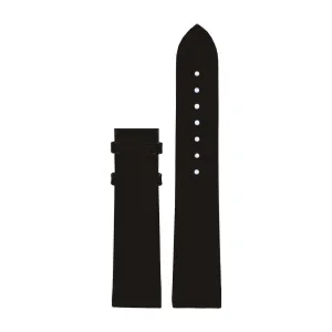 Tissot 18mm Bellflhour Black Leather Strap Without Buckle