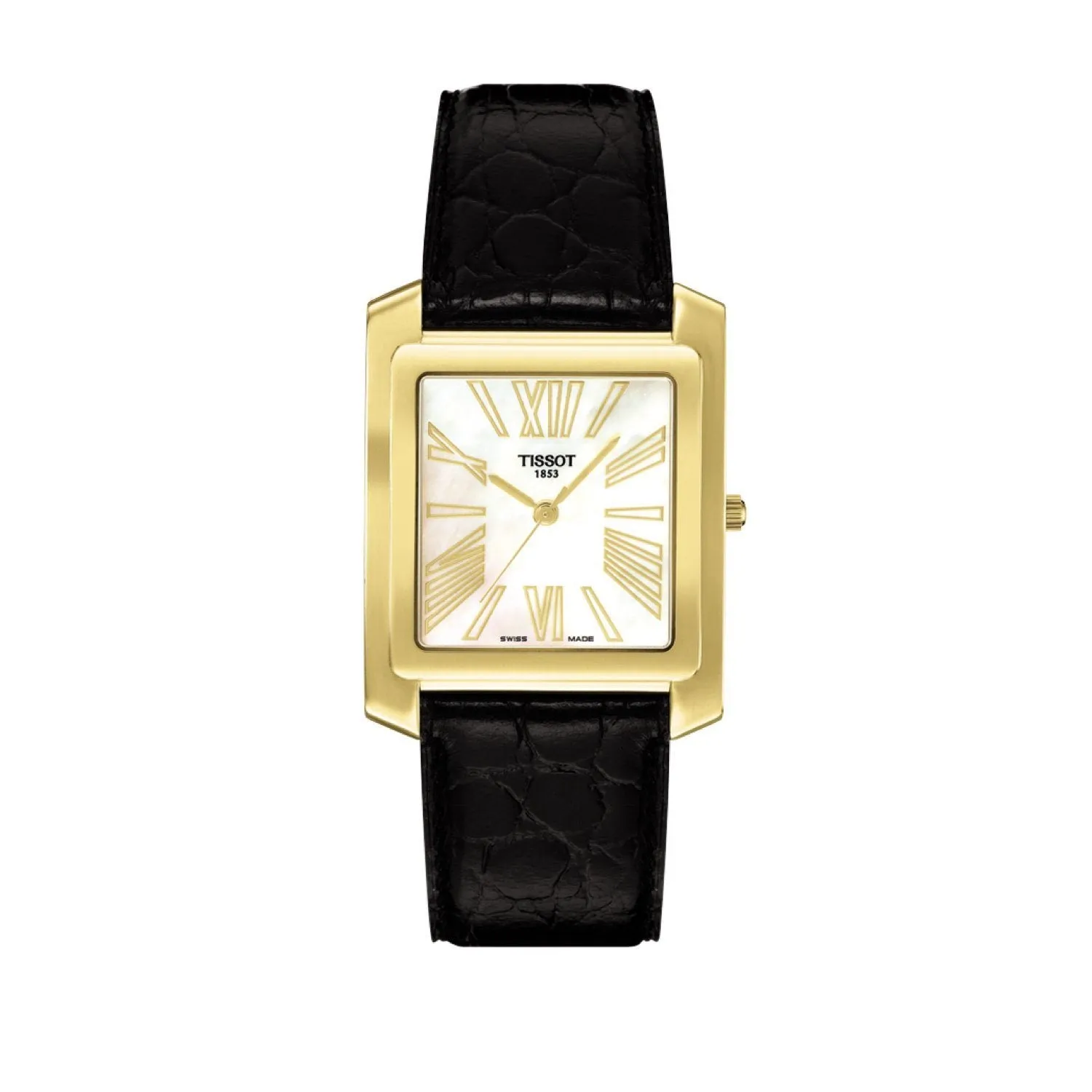 Tissot 20mm Sunland Black Leather Strap