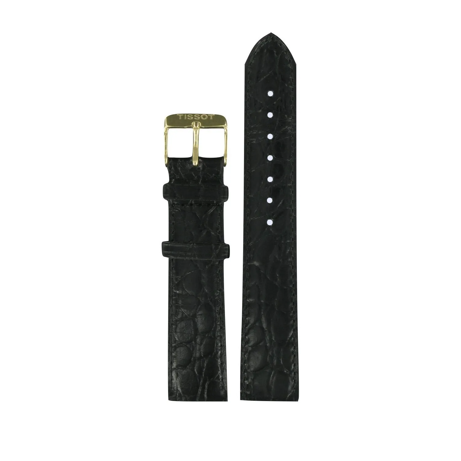 Tissot 20mm Sunland Black Leather Strap