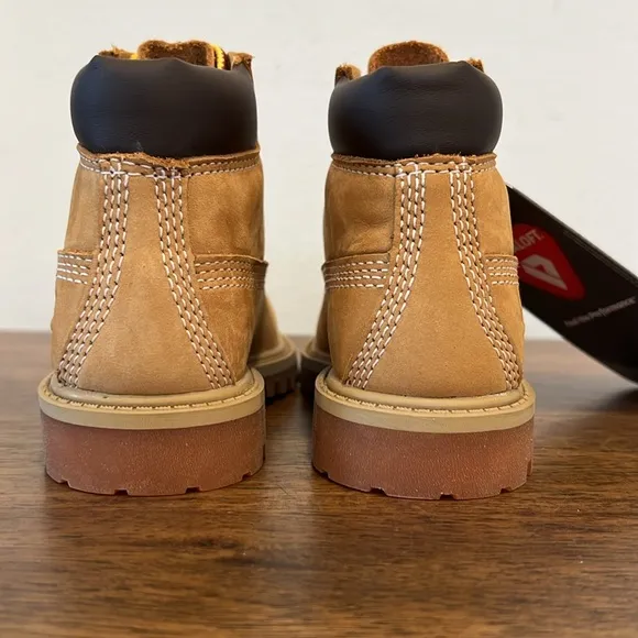 Toddler Timberland® Premium 6-Inch Waterproof Boot - Wheat Nubuck