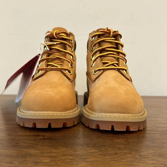 Toddler Timberland® Premium 6-Inch Waterproof Boot - Wheat Nubuck
