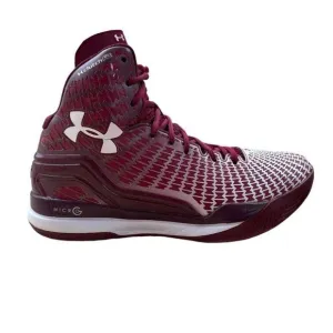Under Armour Clutchfit Drive 3 Red Burgundy Basketball Athletic Shoes Size 8