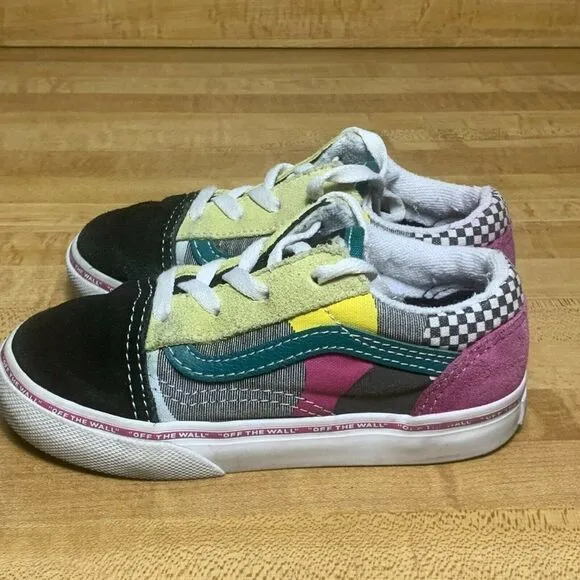 Vans Old Skool Off The Wall Lace Up Sneaker Shoes