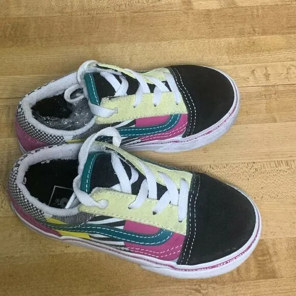 Vans Old Skool Off The Wall Lace Up Sneaker Shoes