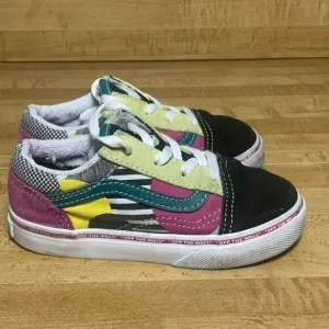 Vans Old Skool Off The Wall Lace Up Sneaker Shoes