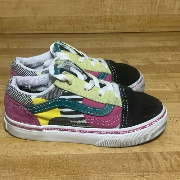 Vans Old Skool Off The Wall Lace Up Sneaker Shoes