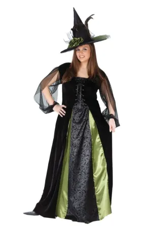 Witch Goth Maiden Plus Size  Costume