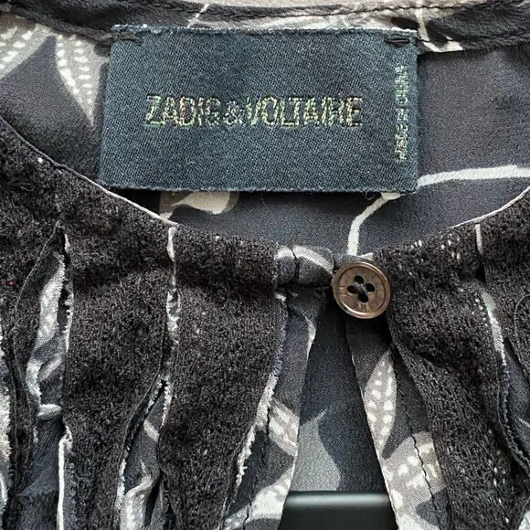 Zadig &amp; Voltaire Remus Silk Dress Size XS